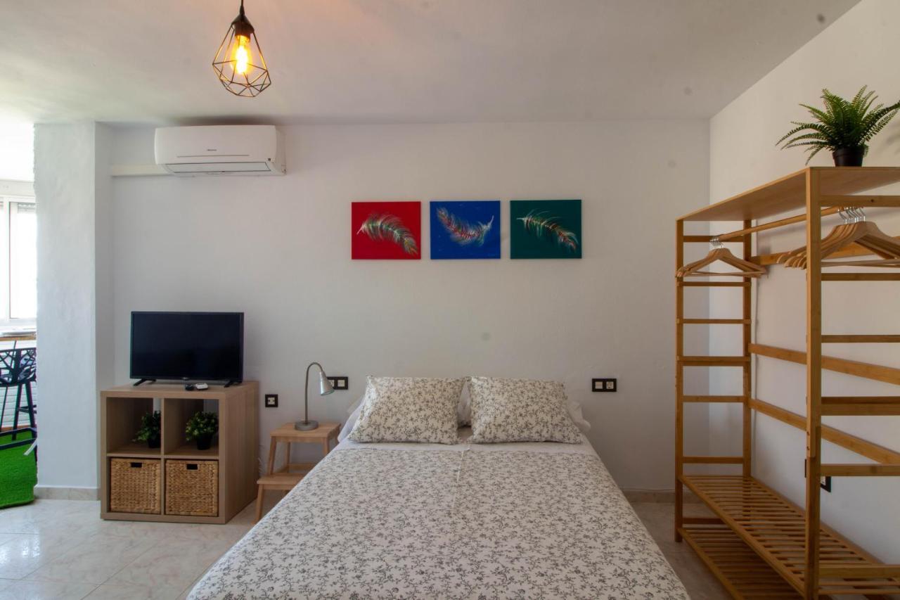 Larios Dos 504. Estudio Con Vistas Al Mar Cerca De La Playa Torrox Zewnętrze zdjęcie